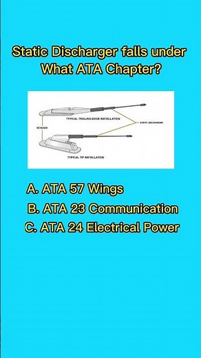 Static Discharger #fypシ #aircraftmaintenance #pilotlife #aviation #avionics #faa #easa