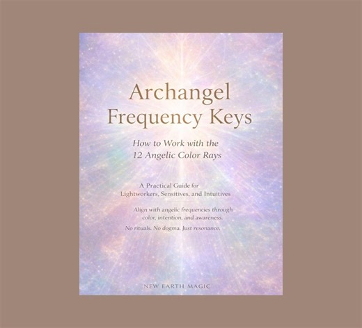 Archangel Frequency Keys - Comment travailler avec les 12 rayons de couleur angéliques pour la guérison, la protection et l'alignement léger du corps - Etsy France