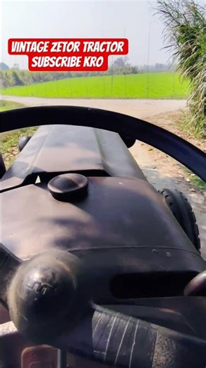 vintage Zetor 2011 Tractor new video #shorts #tractor