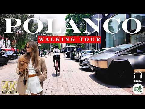 Inside Mexico City’s Most Luxurious Neighborhood | Polanco CDMX Walking Tour 4K60