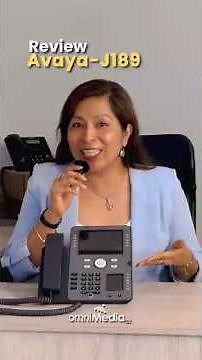 Conoce el Telefono SIP AVAYA J189 #shorts