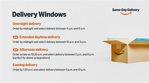 Amazon expanding same-day delivery in Edmonton