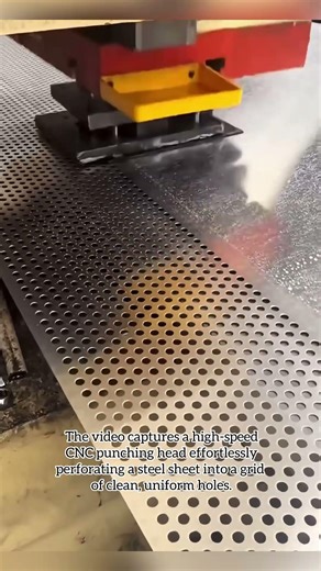 High-Speed CNC Metal Stamping and Perforating Machine