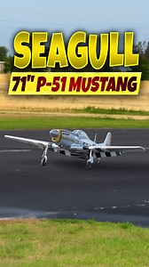 Seagull 71" P-51 Mustang flown by Antonio Counsil at Wings Of Victory in Nor Cal! | RCFeed