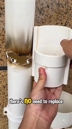 2M views · 531 reactions | How to Fix a Broken Waste Pipe in Minutes – No Plumber Needed_ #plumbing #plumber #electrician #plumbing | Innocraftsman UK | Facebook