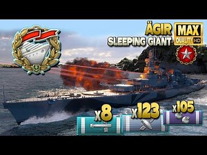 Cruiser Ägir: Beautiful comeback in Ranked battle - World of Warships