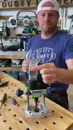 4.3M views · 13K reactions | Using mortising pins on a router to cut panel grooves | The Dusty Lumber Co. | Facebook