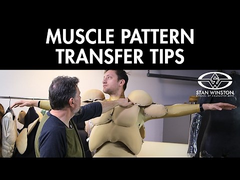 Muscle Suit Fabrication: Muscle Pattern Transfer Tips - FREE CHAPTER