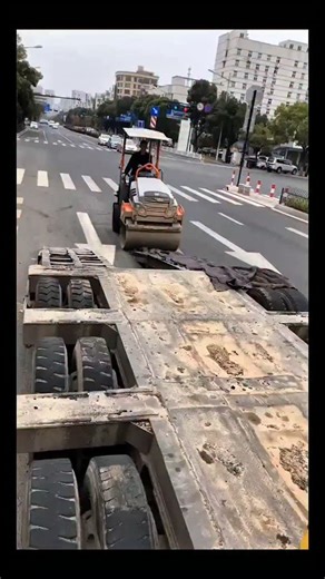 Real Engineerings | Engineering & Technology & Gadgets & DIY on Instagram: "Gravity Wins: Heavy Machinery Loading Fail! ⚠️🚜 ​Observe a critical lesson in physics and safety during equipment transport! Loading heavy machinery requires precise calculation and proper tools, not just horsepower. This video demonstrates exactly what happens when the Center of Gravity is ignored. ​The Physics of Instability ​This footage serves as a stark example of why safety protocols exist in heavy industry