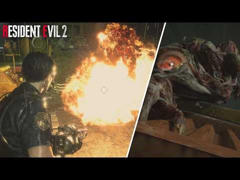 Resident Evil 2 (2019): The (2nd) Birkin Boss Fight is EASY (Hardcore, No Damage—Simplest Strategy)