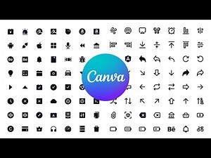 3 outils pour trouver des ICONES GRATUITES sur Canva ! (nouveautés)