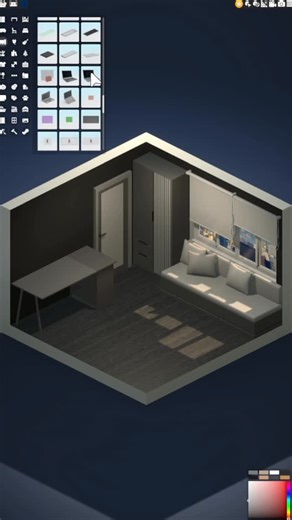 Campfire on Instagram: "Cool looking gaming room build in My Dream Setup #cozy #indiegames #game #gaming #wholesomegames #cozygaming #cozygames #fyp #viral #room #roomdecor #roominspo"