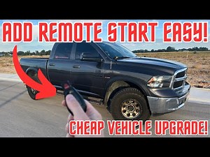 Add Remote Start to Your Vehicle in Under 30 Minutes! (Super Easy DIY)