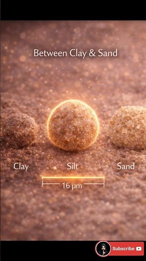 Silt Particle Explained | 16 Micrometers | Soil Science Facts #mrgoodb