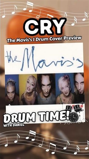 Cry (Mavis's) Drum Cover Preview! 🥁🥁