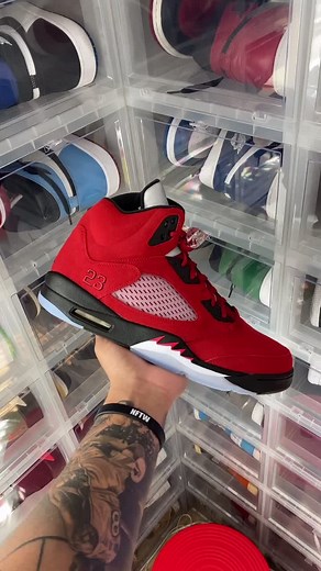 Air Jordan 5 Review: Red and Black Sneaker Showcase