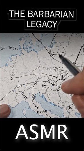 The First Barbarian Kingdoms in Europe With facts | ASMR