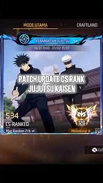 Patch Baru CS X Jujutsu Kaisen #freefire