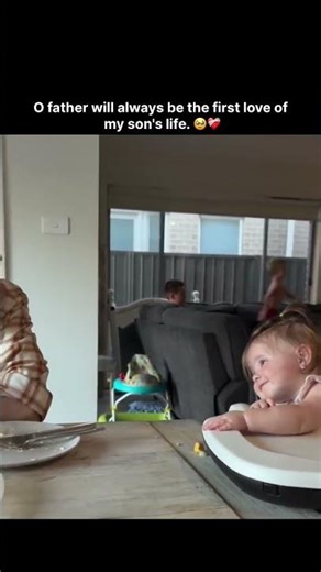 O father will always be the first love of my son's life. 🥹❤️‍🩹