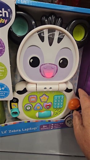 Lil Zebra Laptop #vtech #satisfying #youtubeshorts