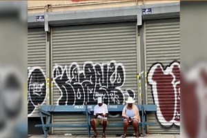 DIY bus stop bench highlights need for seating amid $40 million city initiative
