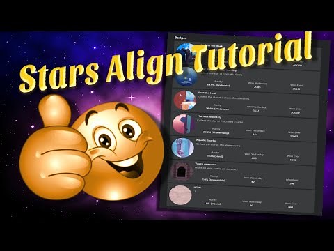 Stars Align *ALL* Badges GUIDE | Roblox Tutorial