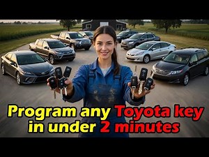 Program Toyota Chip Key - under $10 - rav4, highlander, 4runner, camry, corolla