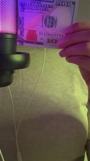 Relax to the sound of money rustling 😁#ASMR#asmrsounds#relaxingvideo#sleepasmr