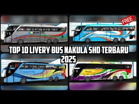 kumpulan livery bus nakula shd - bus simulator indonesia