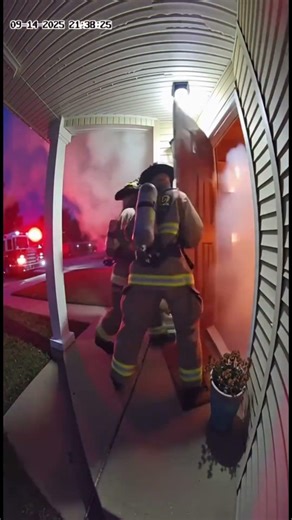 Firefighter risks everything to save the dog #animalstory #firefighter