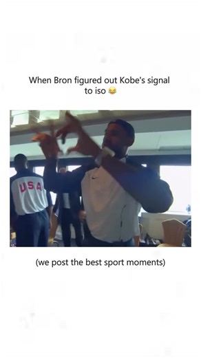 Sportverze | This Bron and Kobe moment 🥺 When a young LeBron James would watch Kobe Bryant’s hand gestures during their Team USA years, he believed the... | Instagram