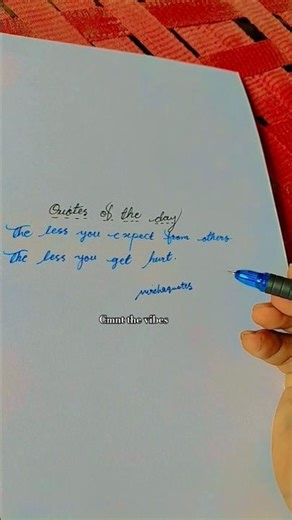 Less Expectations, More Peace | Cursive Handwriting Quote ✍️ #shorts