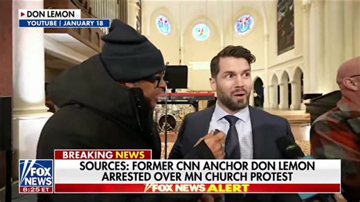 🔥🚨 BREAKING: IT'S OFFICIAL: "Don Lemon has been arrested by federal agents in Los Angeles just after midnight at a hotel — in connection with the storming of a church in St. Paul, Minnesota by the group of anti-ICE agitators." "WE CAN CONFIRM THAT DON LEMON WAS ARRESTED" He should know, 'A house of worship is not a public forum for your protest!' | Arthur Allen