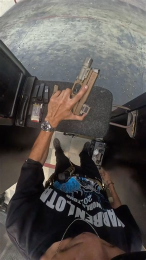 INSANE GLOCK 19x 👀🔥 #gopro #pov #airsoft #glock #19x #shorts #fyp #reels #gunrange #edc #lefty #yn