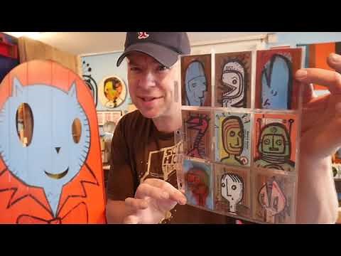 Reusing WORTHLESS Old Baseball Cards- a Fun Art Project