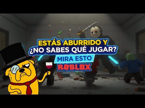 ESTAS ABURRIDO Y NO SABES QUE JUGAR MIRA ESTO │ ROBLOX 😉