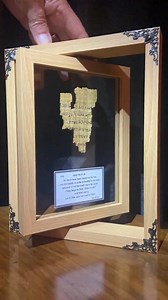 P52 Manuscript Replica. St John New Testament Papyrus. Bible Scripture Art Gift. - Etsy