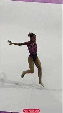 🤸‍♀️ Rina Kishi from Japan 🇯🇵 – Floor Exercise | Women’s FX Final | 2025 FIG AGWC Jakarta