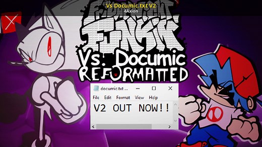 Vs Documic.txt V2 Mod for Friday Night Funkin' | FNF Mods