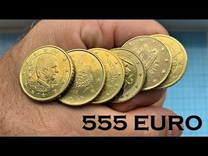 50 Cent 2015 Pièces RARES Belgique Espagne Vatican Irlande Portugal