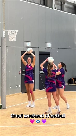 What a team!! 💜🏐 #netball #celticcup #netballfamily @ScottishThistles🏴󠁧󠁢󠁳󠁣󠁴󠁿 @Netball Scotland