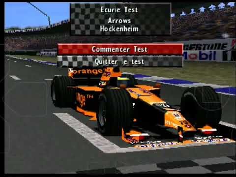 F1 World Grand Prix 2000 PS1 - Team change (Minardi to Arrows) Test + Practice