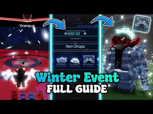 Jujutsu Infinite New Winter Update FULL Guide (New Items, Weapon, Event Boss & More)