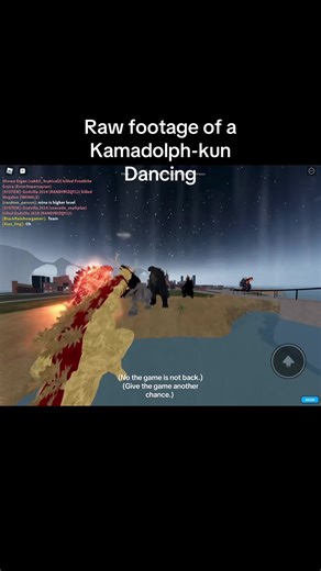 Kamadolph-kun Dancing Raw Footage in Kaiju Universe