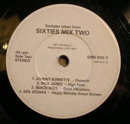Various - Sampler Taken From Sixties Mix Two