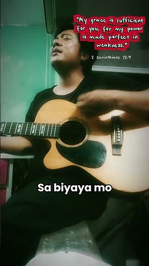 Sa Biyaya (Live) | Spring Worship (Acoustic Cover) Shorts #worshipsong #tagalogworship #worship