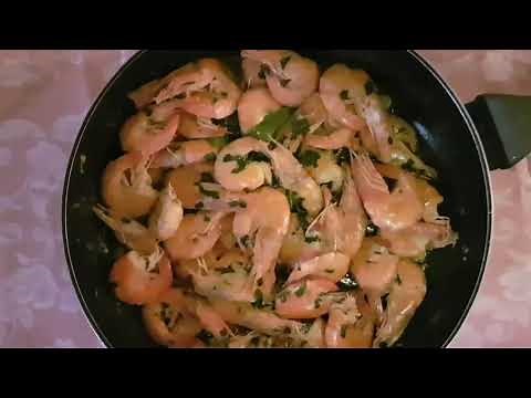 Mazzancolle in padella