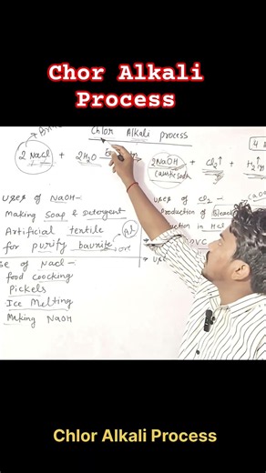 Chlor Alkali Process | Most important questions| 4 mark question class 10th | acid base and Salt |