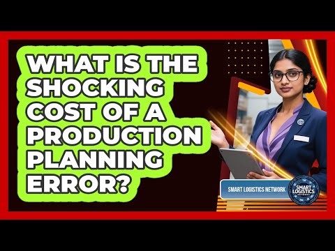 What Is The Shocking Cost Of A Production Planning Error? - Smart Logistics Network