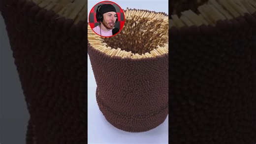 How a cannon made of 80,000 matches performs in tests